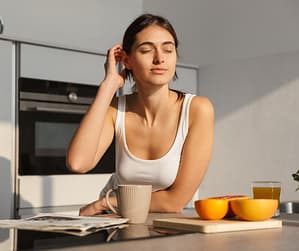 Daily rhythm template for a single parent morning