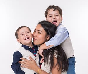 Single parents rewire joy with her kids