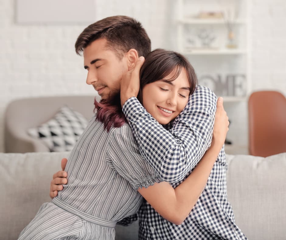 A couple healing after silent marriage killers with nightly check-in